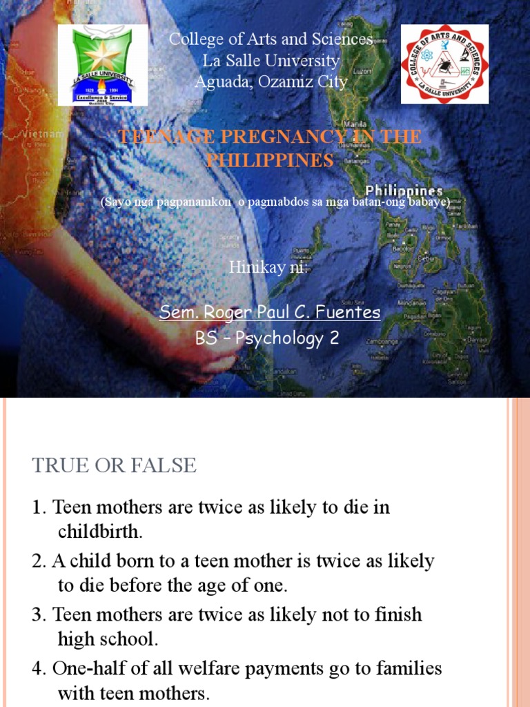 Teenage Pregnancy in The Philippines | PDF | Teenage Pregnancy | Human ...