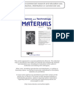 4.science & Technology of Materials