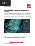 Lenovo Intelligent Computing Orchestration (Lico) : Product Guide