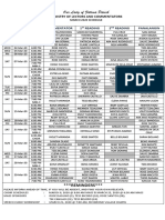 March 2020 Schedule PDF