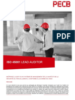Programme Lead Auditor ISO 45001 Qualinour - PECB