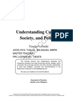 Understanding Culture, Society and Politics TG PDF