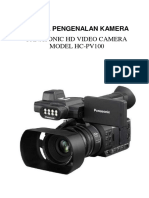 Modul Pengenalan Kamera Panasonic HC - PV100