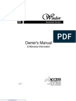 Owner's Manual: & Warranty Information