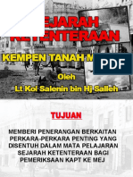 Sejarah Ketenteraan Terbaru