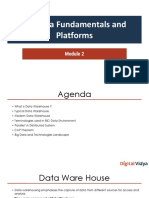Big Data Fundamentals and Platforms Module 2 Overview