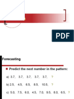 Forecasting (1)