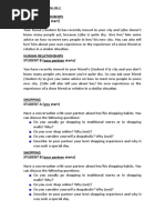 DIALOGUE Samples B2 JUNE EXAM