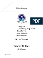 Ethics of Student Final PDF