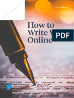 How To Write Well Online: Ebook
