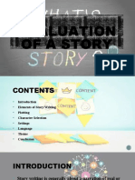 Evaluation of A Story