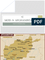 Mod-9 - Afghanistan: Post Us Withdrawal