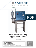 Fuel Valve Test Rig Type: VPUD 1000: IOP Marine A/S Obel-P-Products