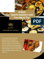 Indian Restaurant Menu - 4 North Indian Dishes You Must Try