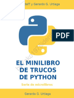 El Minilibro de Trucos de Python - Todos Los Ejemplos de Código para Mejorar Tus Scripts PDF