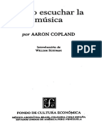 Cómo Escuchar La Música (Aaron Copland) PDF