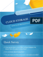Cloud Storage For Monday