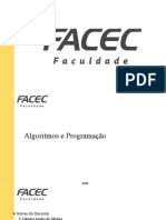 Aula 01 - Algoritimos e Programação