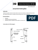 Drucos-Manual Antena Painel DRT 604 (Formato A4) PDF