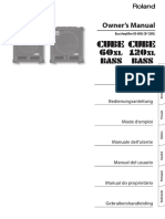Manual - CUBE-60XL BASS 120XL BASS OM PDF