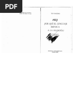 Hacking - Por Qué El Lenguaje Importa A La Filosofía PDF | PDF