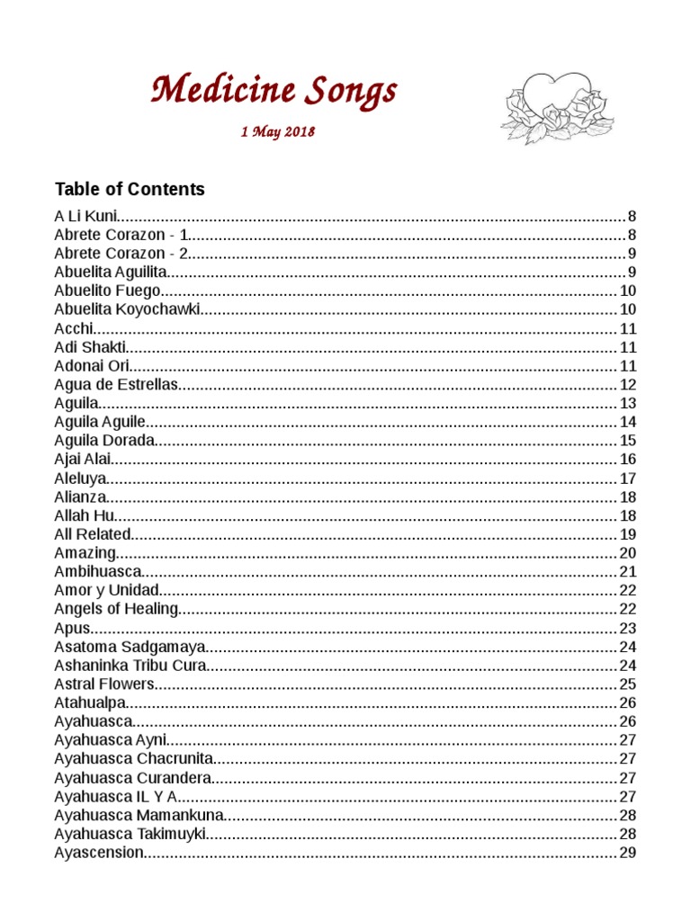00 Master Song List May 2018 Religious Behaviour And Experience Religion And Belief 00 master song list may 2018