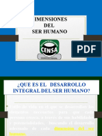 Dimensiones Del Ser Humano