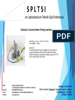 Hydraulic Concrete Beam Testing Machine PDF