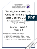 Trends, Networks, and Critical Thinking in The 21st Century Culture