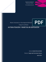 Robotica y Automatizacion en Edificaciones FerreiroBello - Noelia - TFM - 2014 PDF