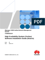 HA System Software Installation Guide (Solaris) - (V100R002C01 - 06)