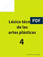 Léxico Técnico de Las Artes Plásticas Tomo 4
