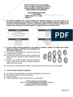 10° Evaluación de Naturales