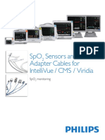 Spo Sensors and Adapter Cables For Intellivue / Cms / Viridia