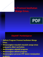 Kesihatan Warga Tua