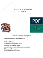 Signals and Systems (EC19303)