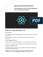 Tutorial Lengkap ReactJS