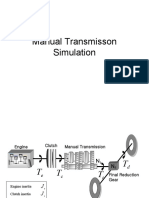 Vehicle and Manual Transmisson Dynamics