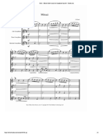 Bach - Minuet 1 PDF
