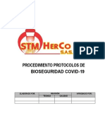 Protocolos Bioseguridad STM