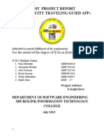 FIRST PROJECT REPORT Final