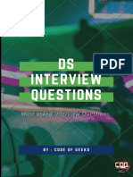 Interview DS: Most Asked Interview Questions