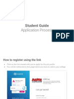 Student Guide: Application Process