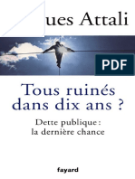 Jacques Attali - Tous Ruinés Dans Dix Ans PDF