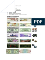 Países y Monedas de América Central