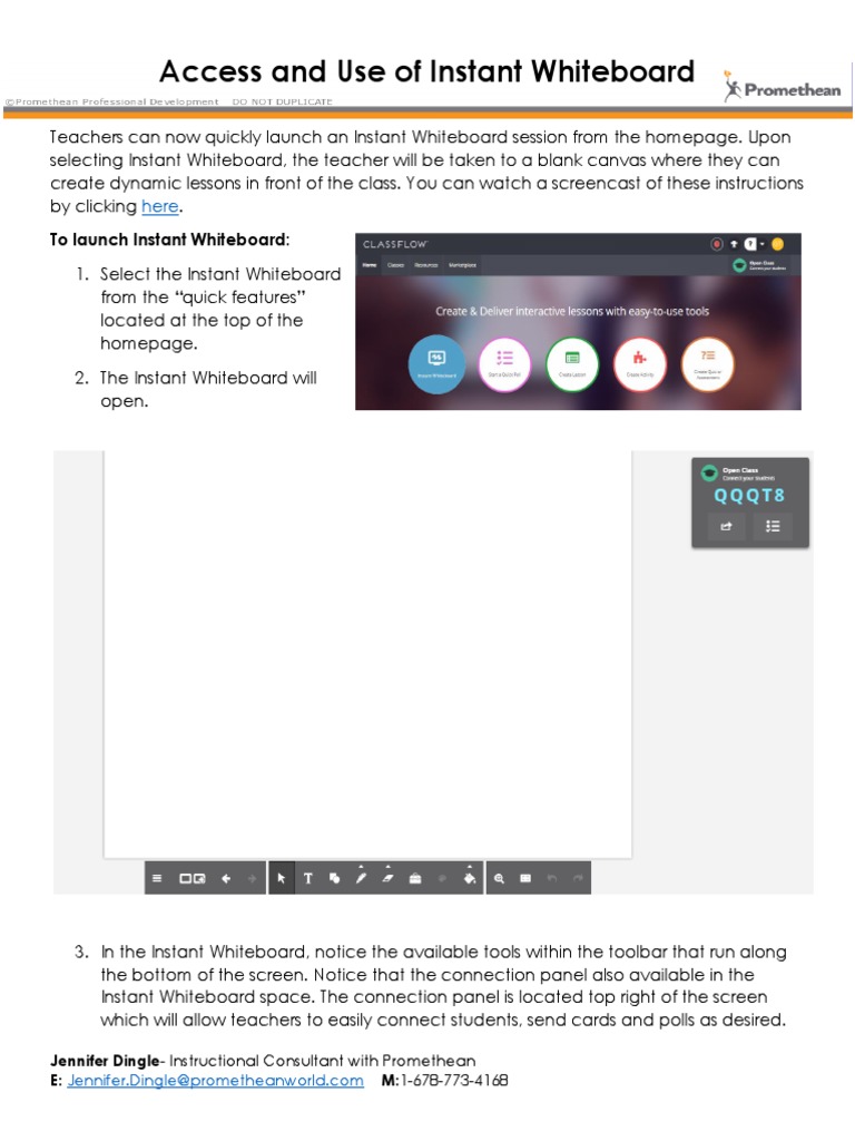 Instant Whiteboard 6 | PDF | Software | Computing