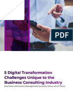 Ebook 5 Digital Transformation Challenges Unique To The Business Consulting Industry PDF
