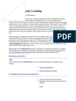 Configure Cache Locking PDF