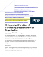 Support File For Purchase and Procurement