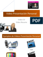 Video Presentación Personal